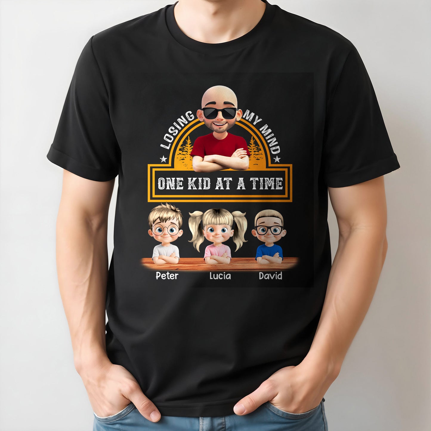 Losing My Mind One Kid At A Time, Father And Kids