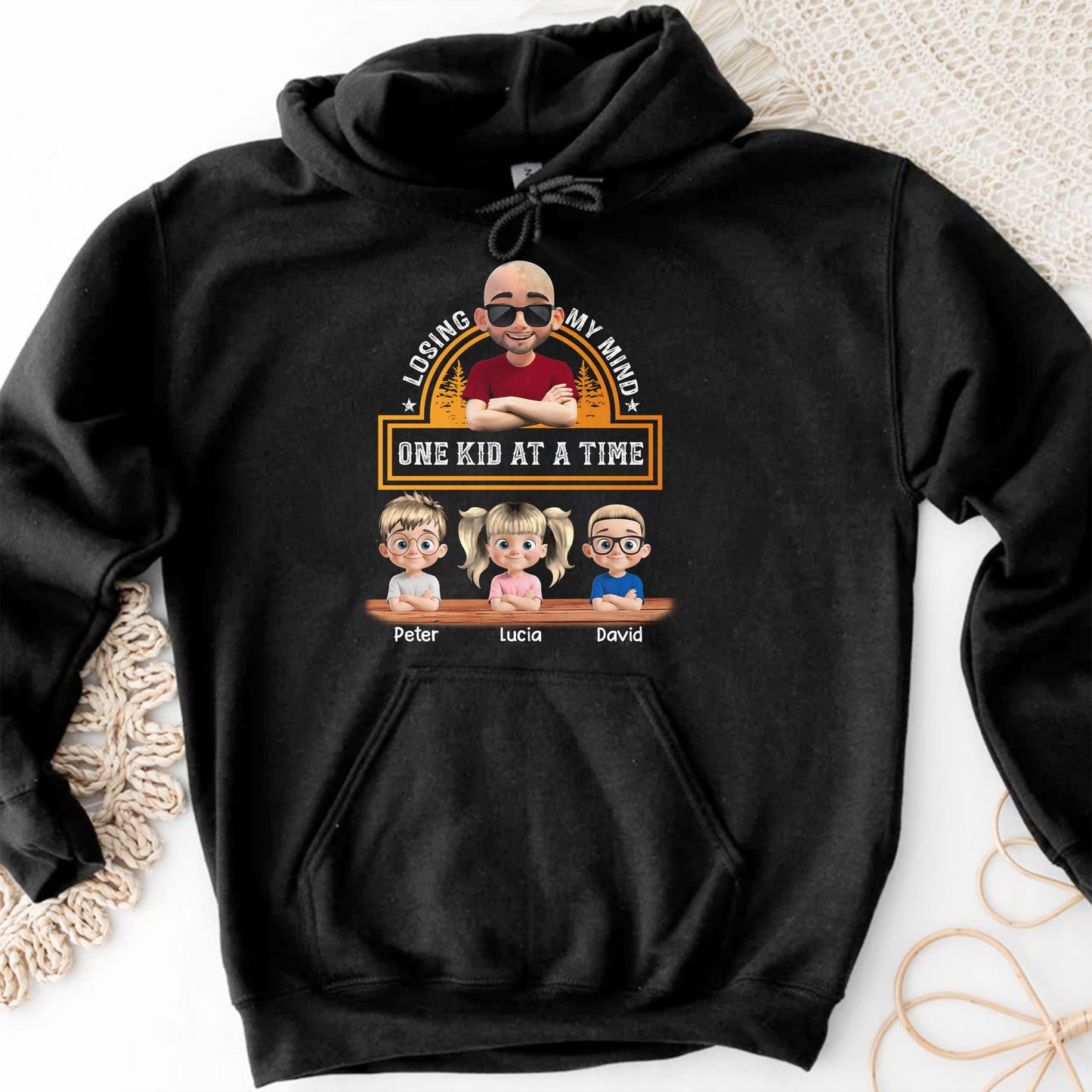 Losing My Mind One Kid At A Time, Father And Kids