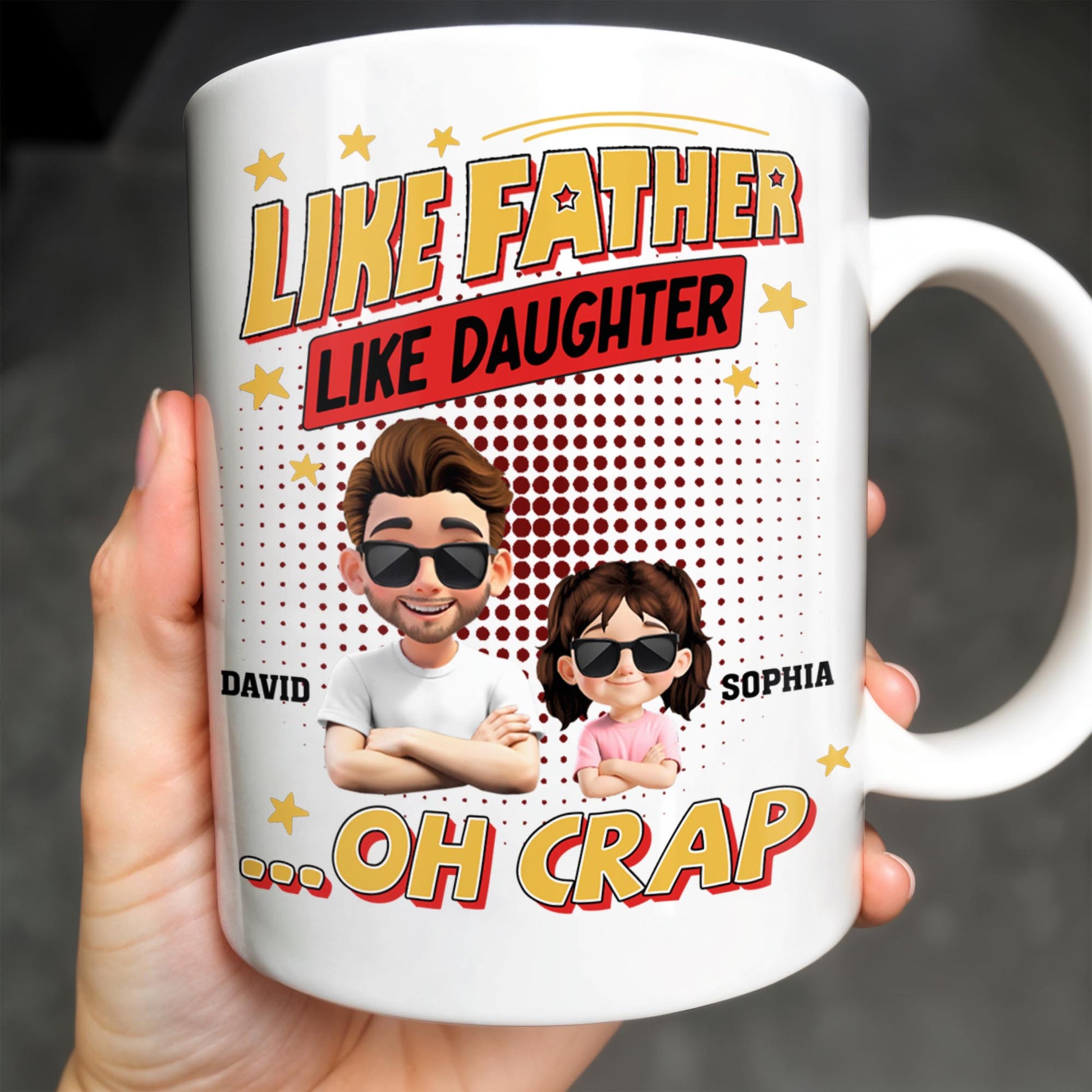 Like Father Like Daughter... Oh Crap, Cartoon Characters and Stars