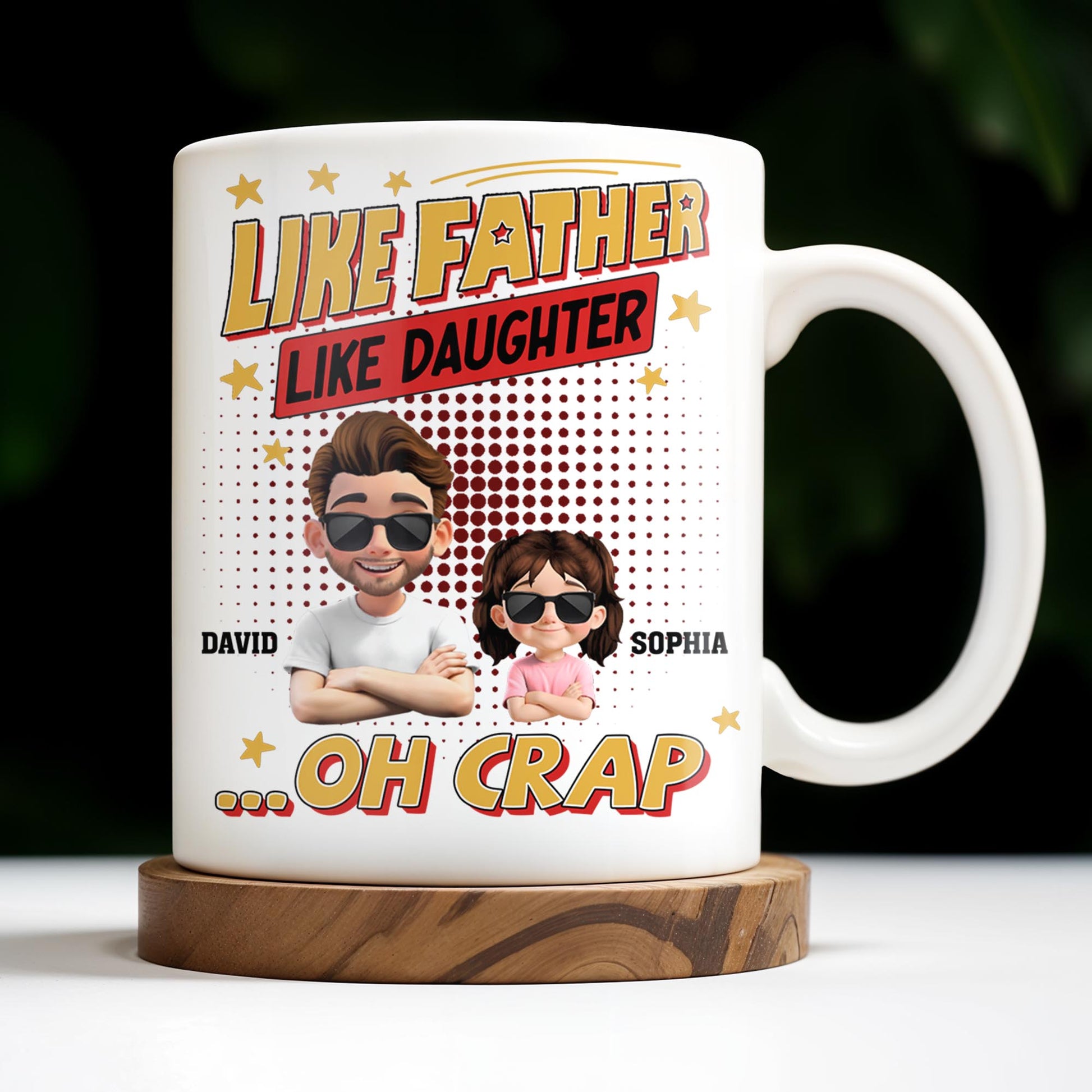 Like Father Like Daughter... Oh Crap, Cartoon Characters and Stars