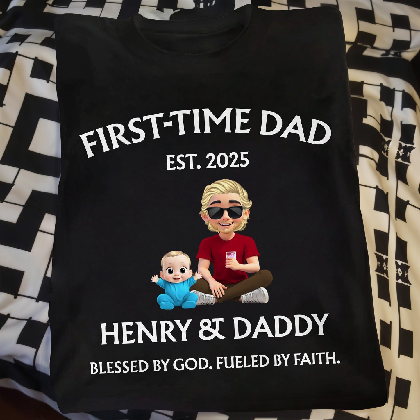 First-Time Dad Blessed By God Fueled By Faith