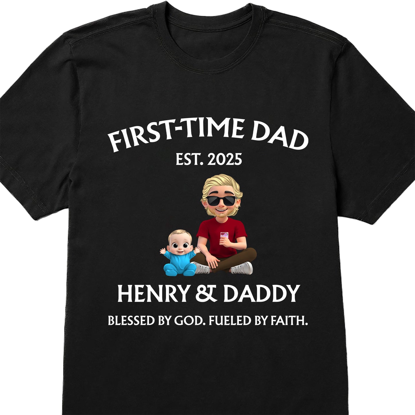First-Time Dad Blessed By God Fueled By Faith
