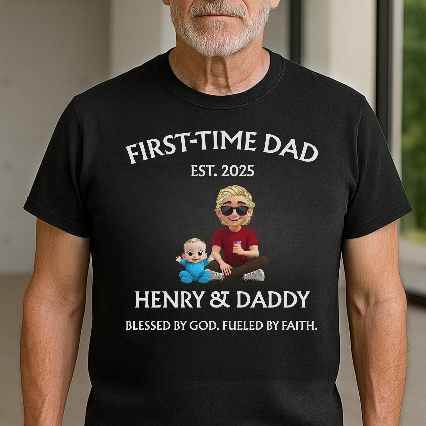 First-Time Dad Blessed By God Fueled By Faith