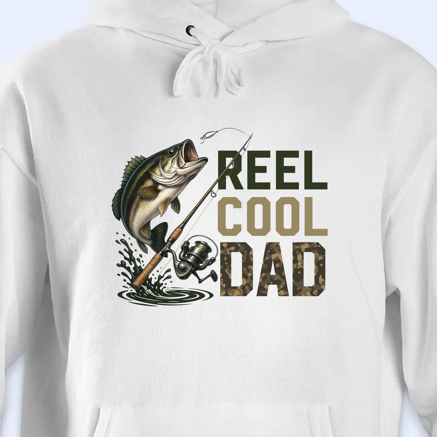 Reel Cool Dad Fishing Design