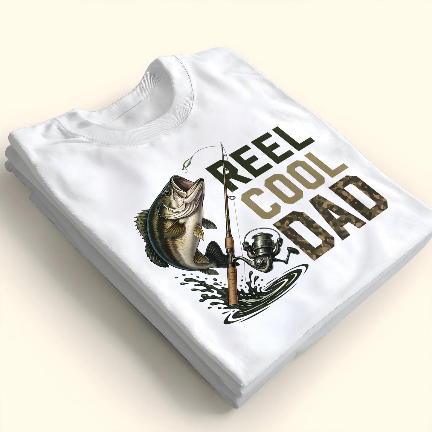 Reel Cool Dad Fishing Design