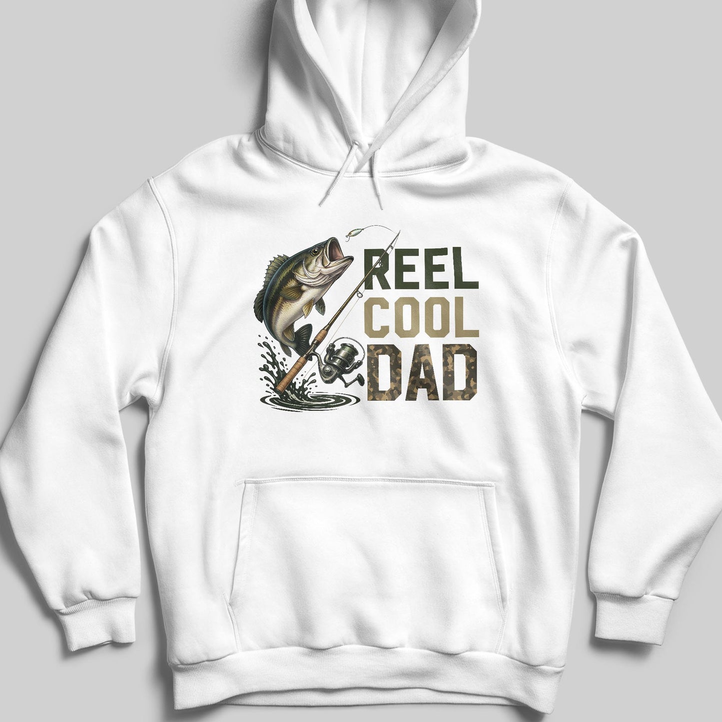 Reel Cool Dad Fishing Design