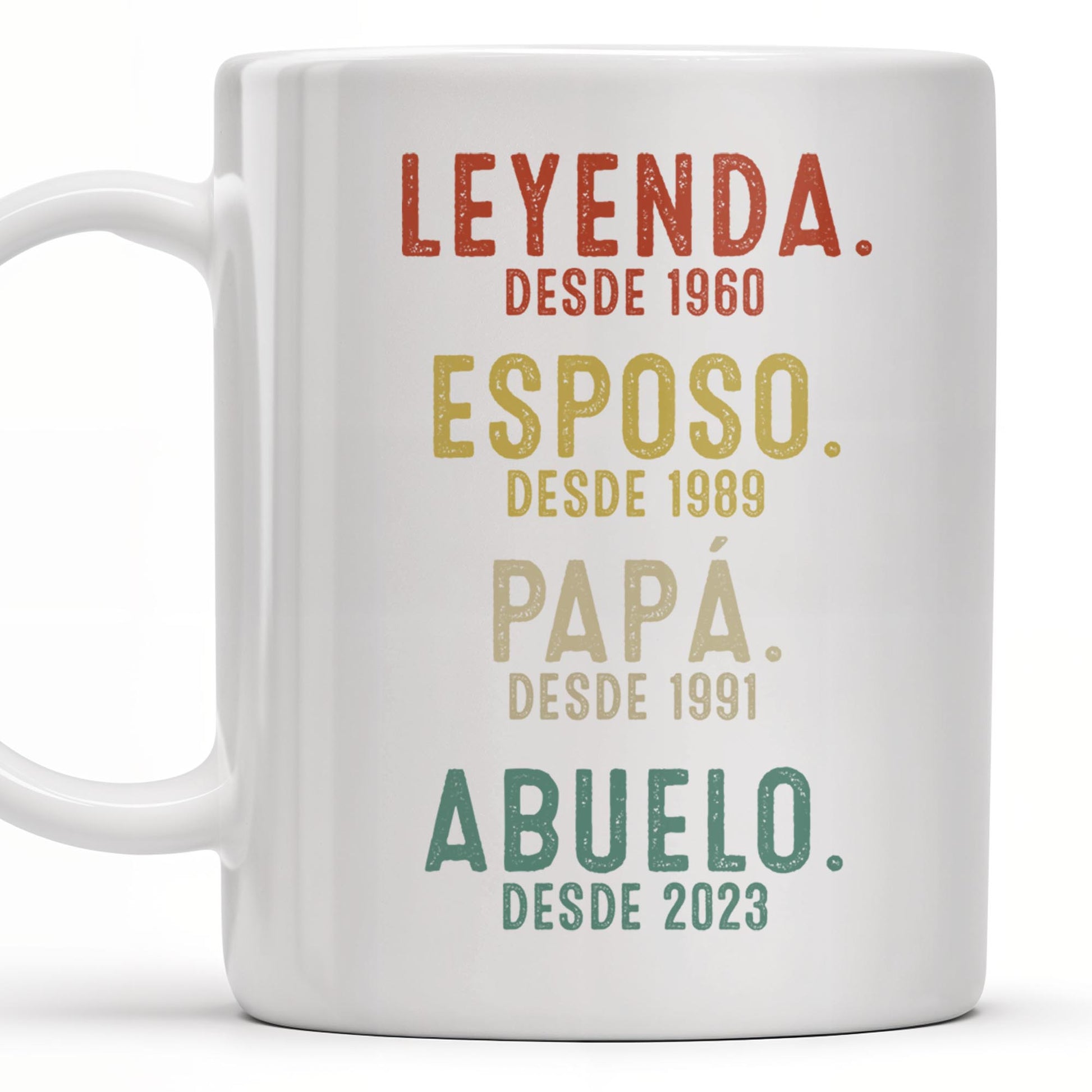 Leyenda, Esposo, Papá, Abuelo Custom Gift Mug