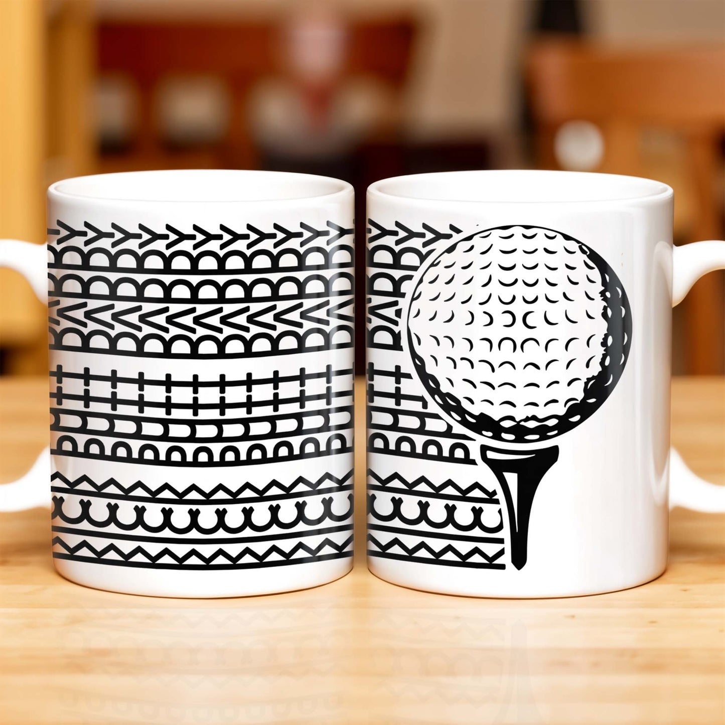 Putt Parry Birdie Golf Ball And Tee Design
