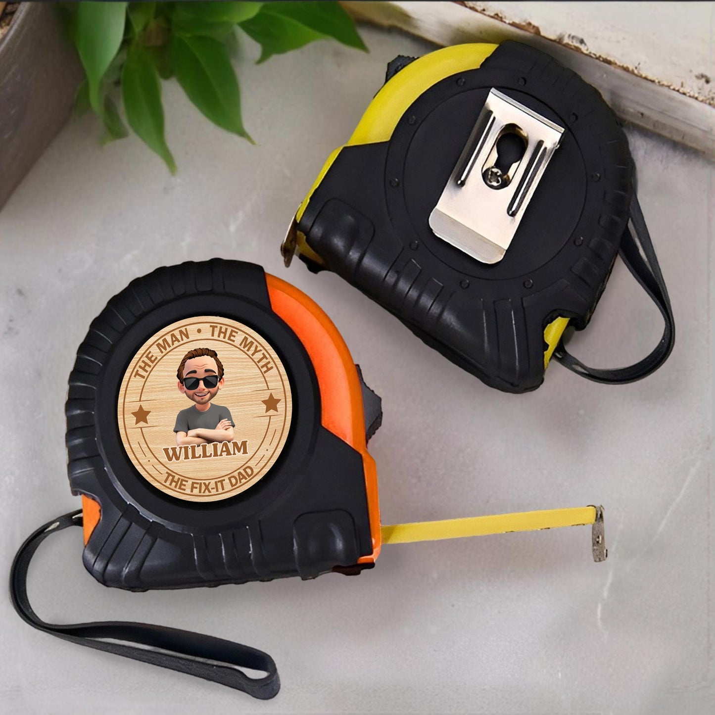 The Man The Myth The Fix-It Dad Tape Measure