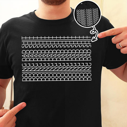 Diseño de texto en negrita "Doing Dad Stuff" - Camiseta y sudadera unisex personalizada - DAD223_BBAS