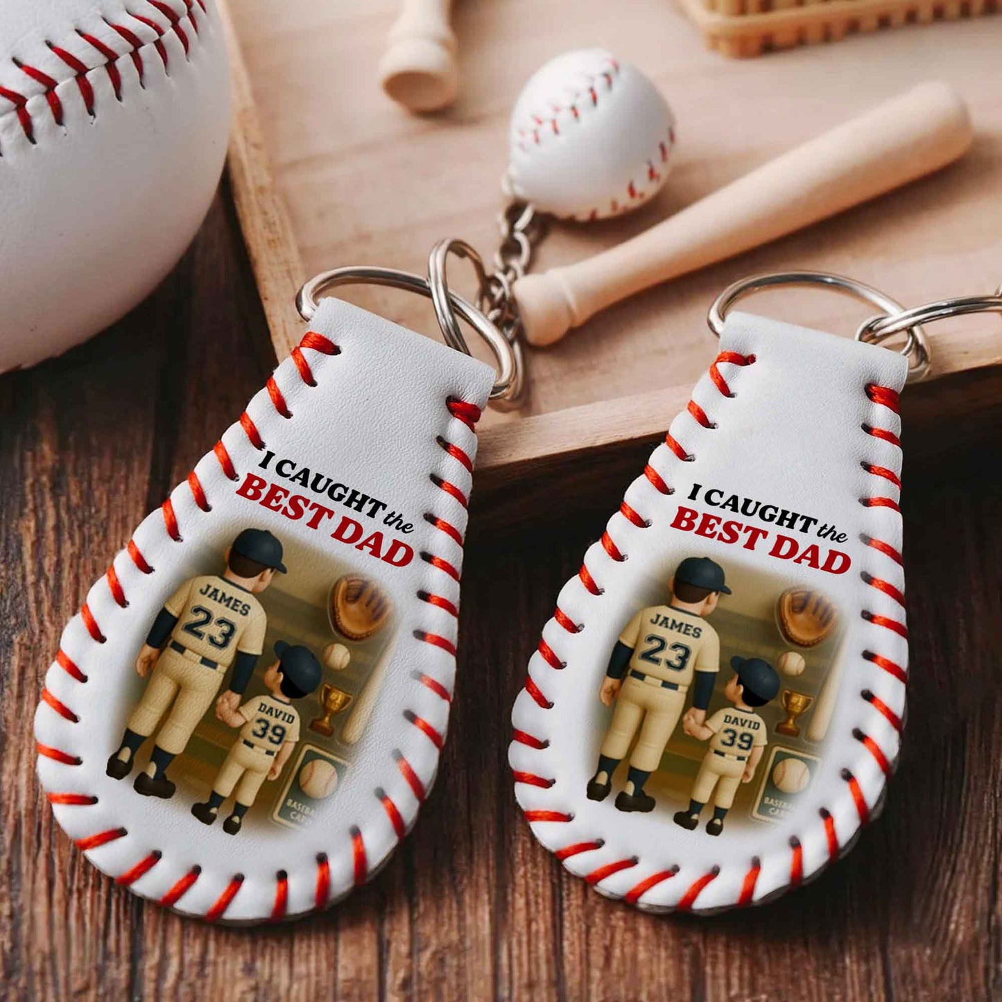 I Caught the Best Dad Baseball Theme