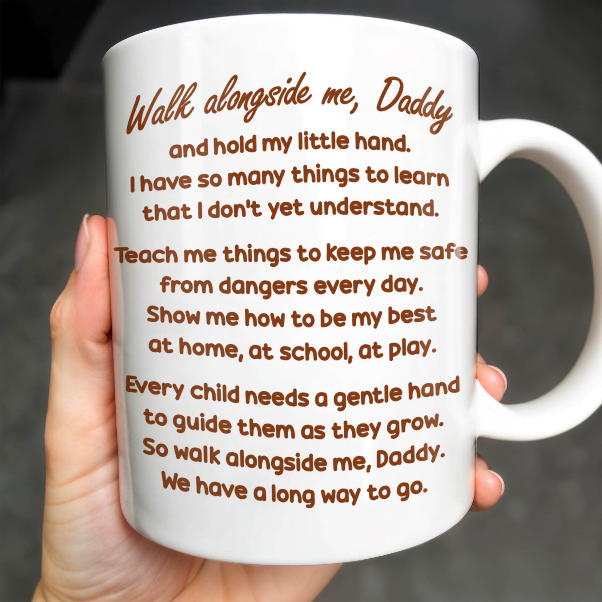 Walk Alongside Me Daddy, Father Daughter Bond