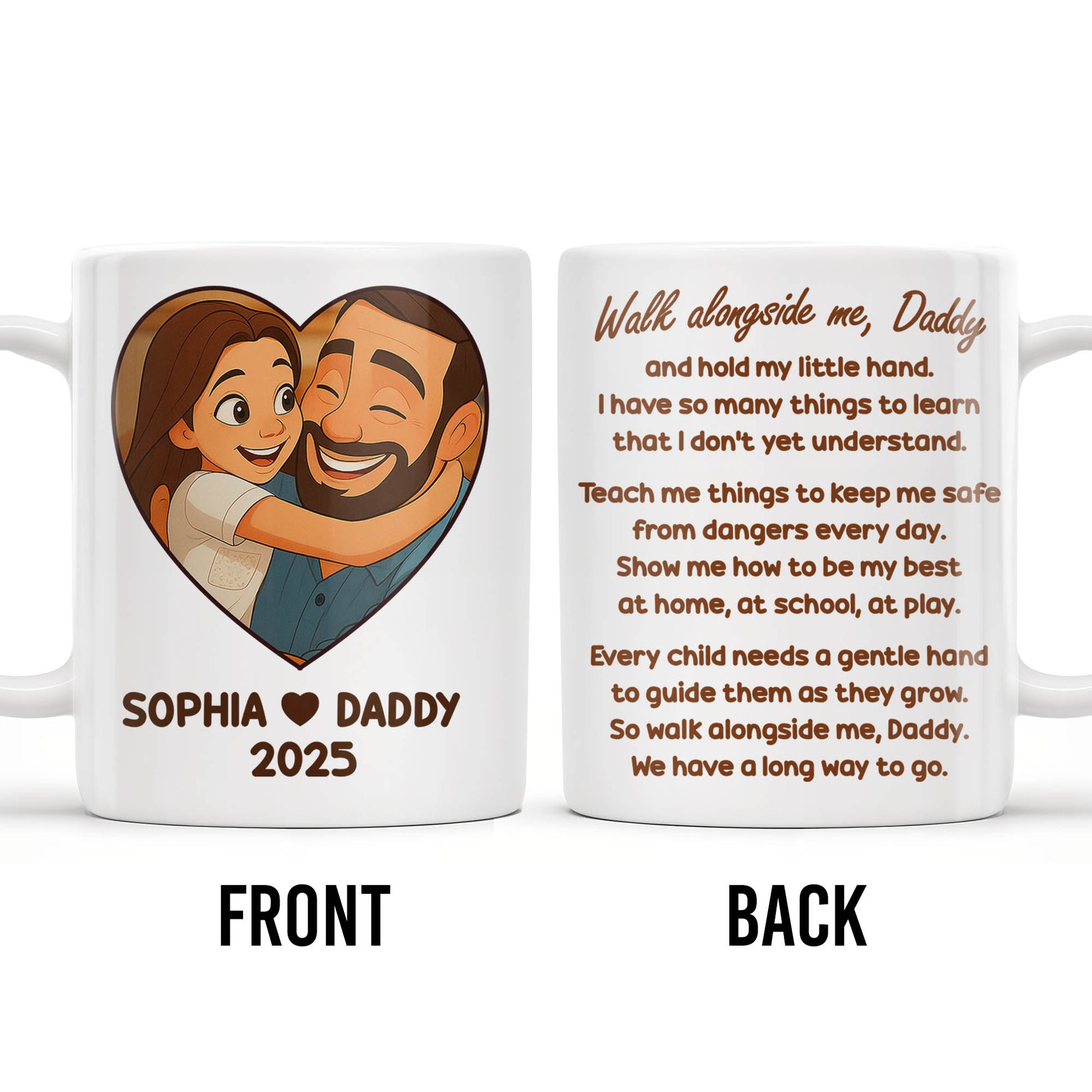 Walk Alongside Me Daddy, Father Daughter Bond