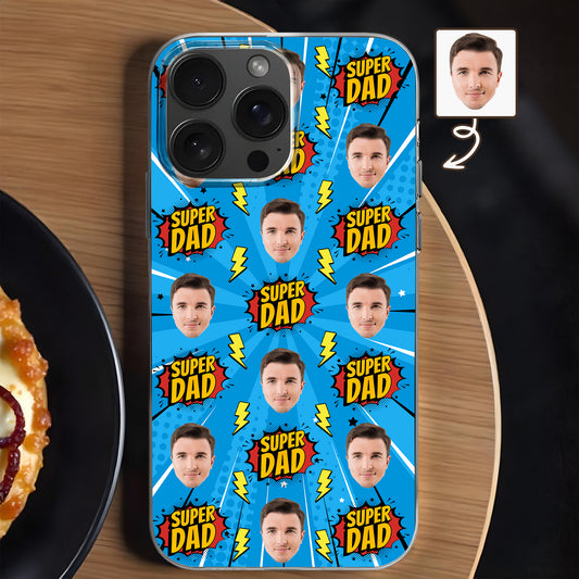 Super Dad Comics Style Design