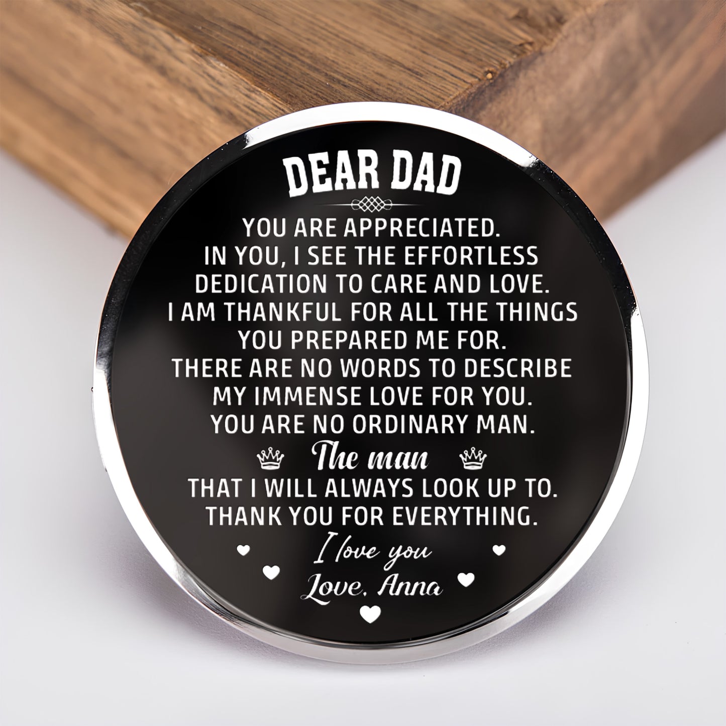 Dear Dad Your Dedication To Care And Love