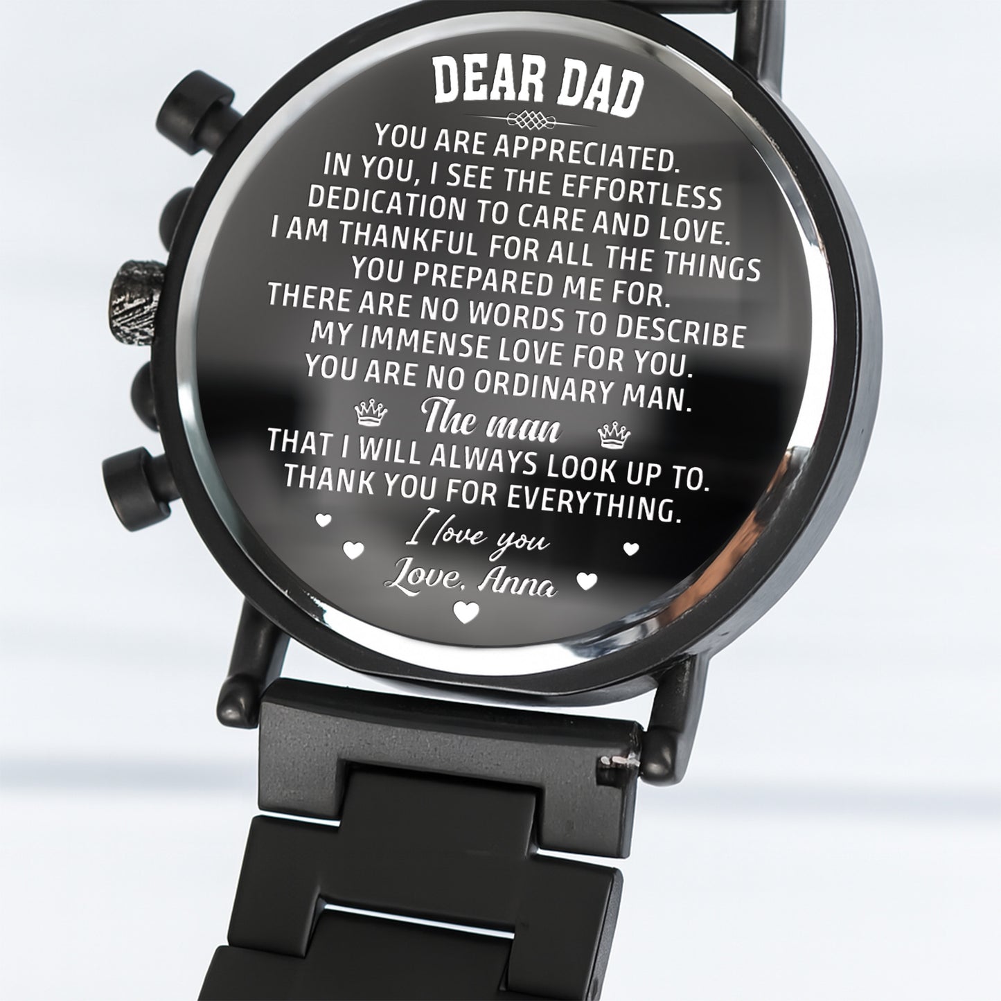Dear Dad Your Dedication To Care And Love