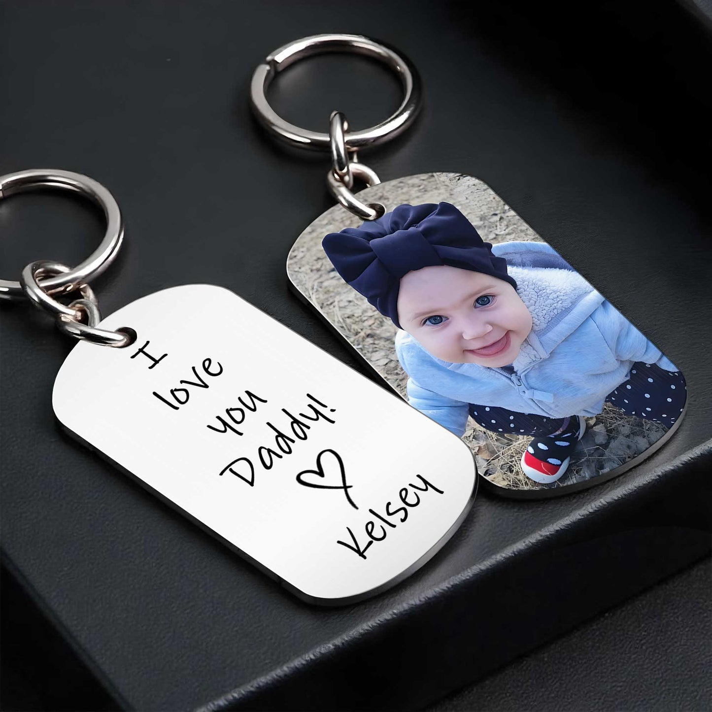I Love You Daddy With Custom Baby Photo