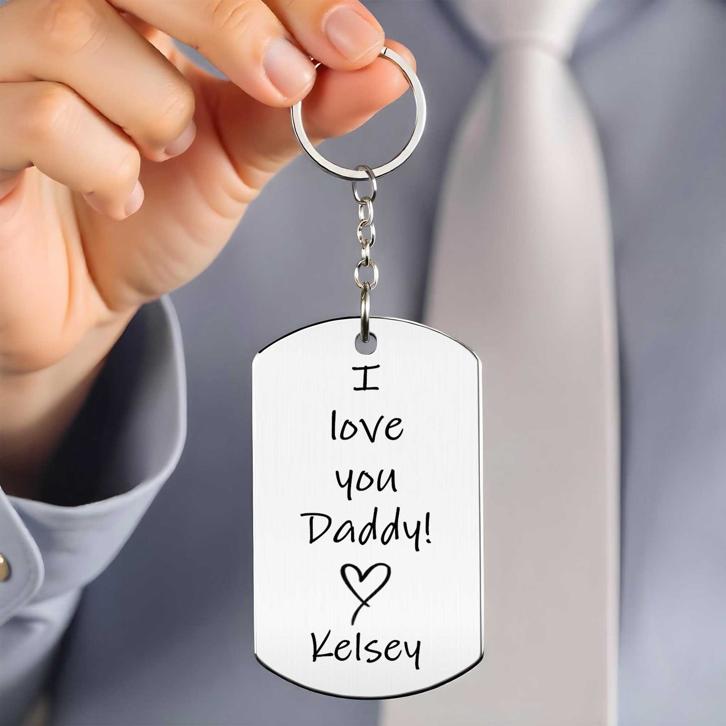I Love You Daddy With Custom Baby Photo