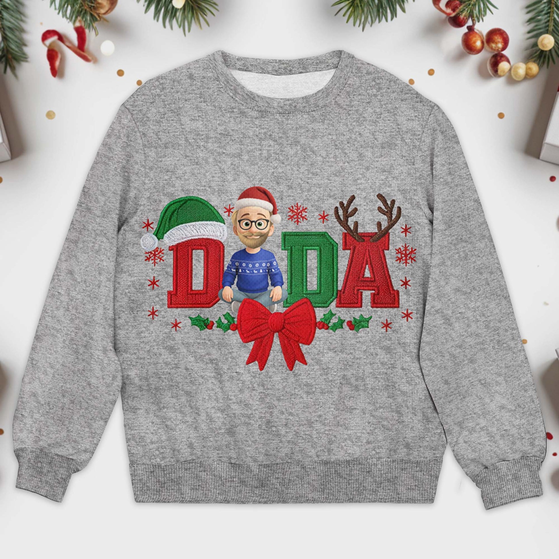 Celebrate The Holiday Season With This Festive Ugly Sweatshirt