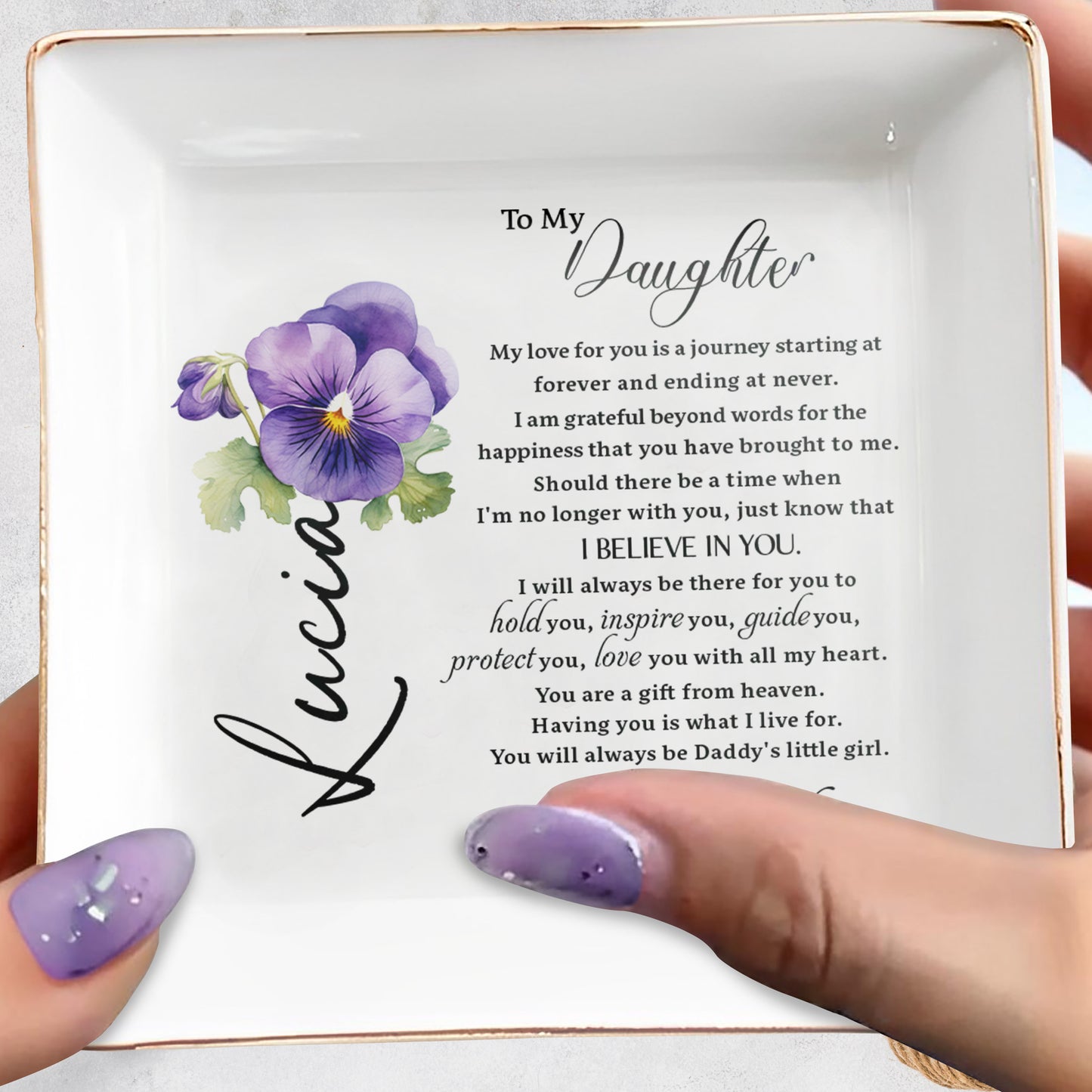 Forever Love Journey, Heartfelt Message For Daughter