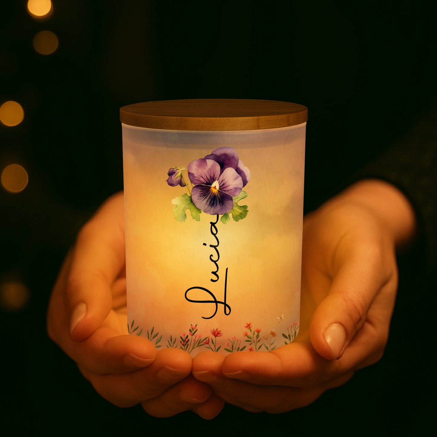 To My Daughter, Love From Mom, Butterfly And Flowers