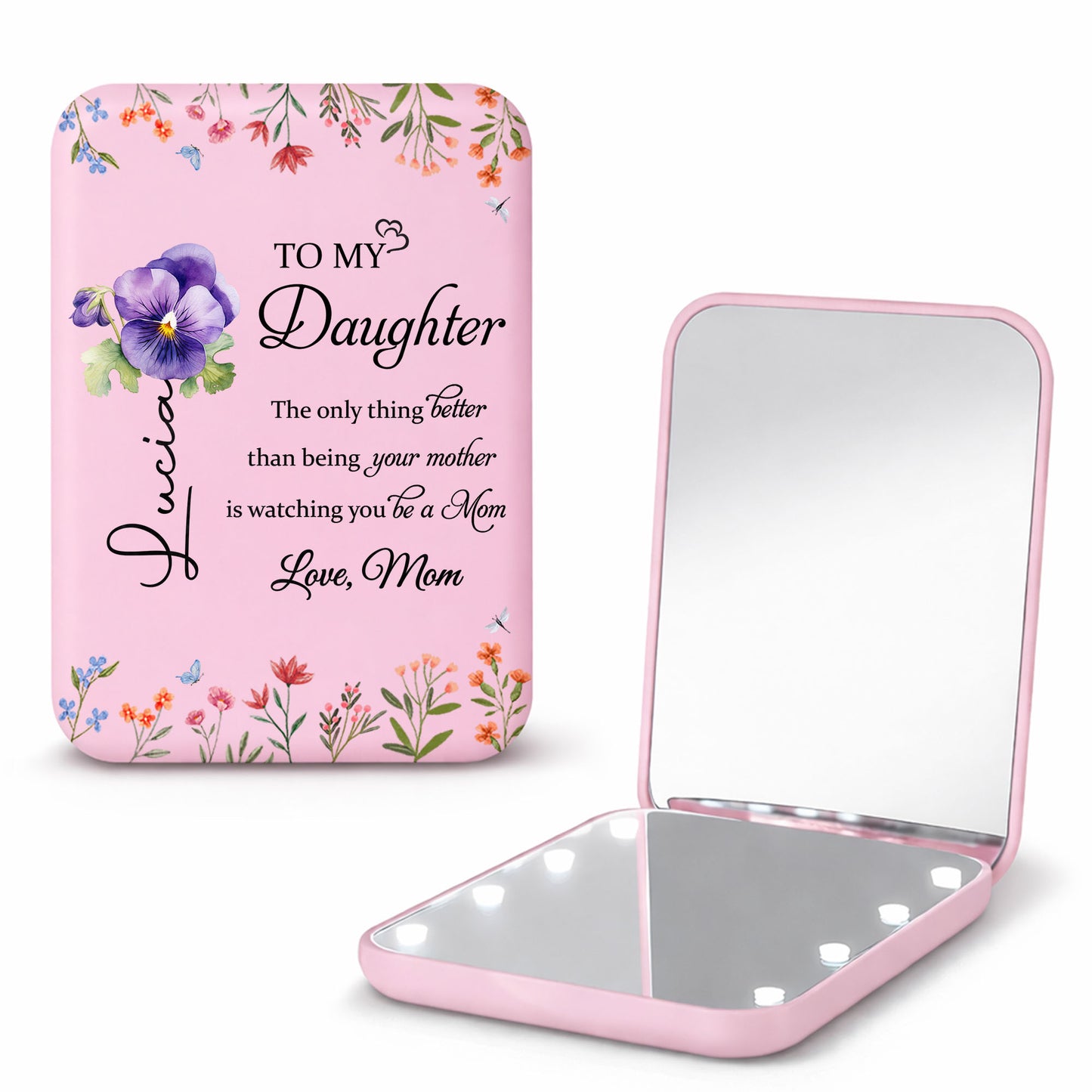 To My Daughter, The Only Thing Better, Birthmonth Flower Design