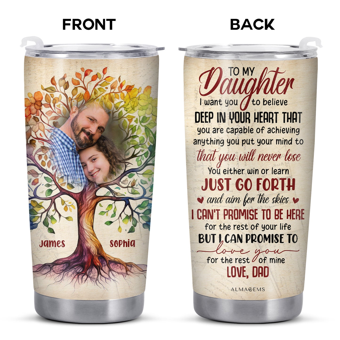 Heartfelt Message For Daughter Embraced By Nature