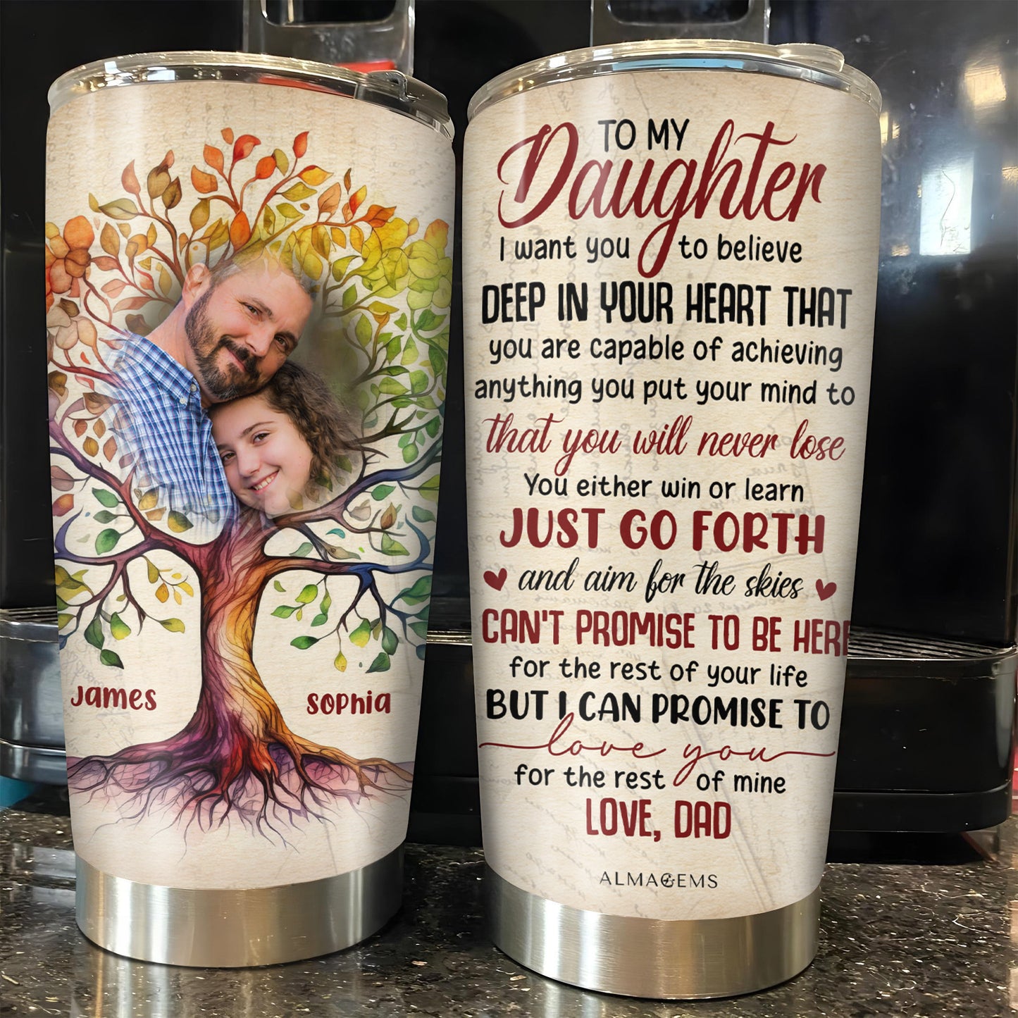 Heartfelt Message For Daughter Embraced By Nature