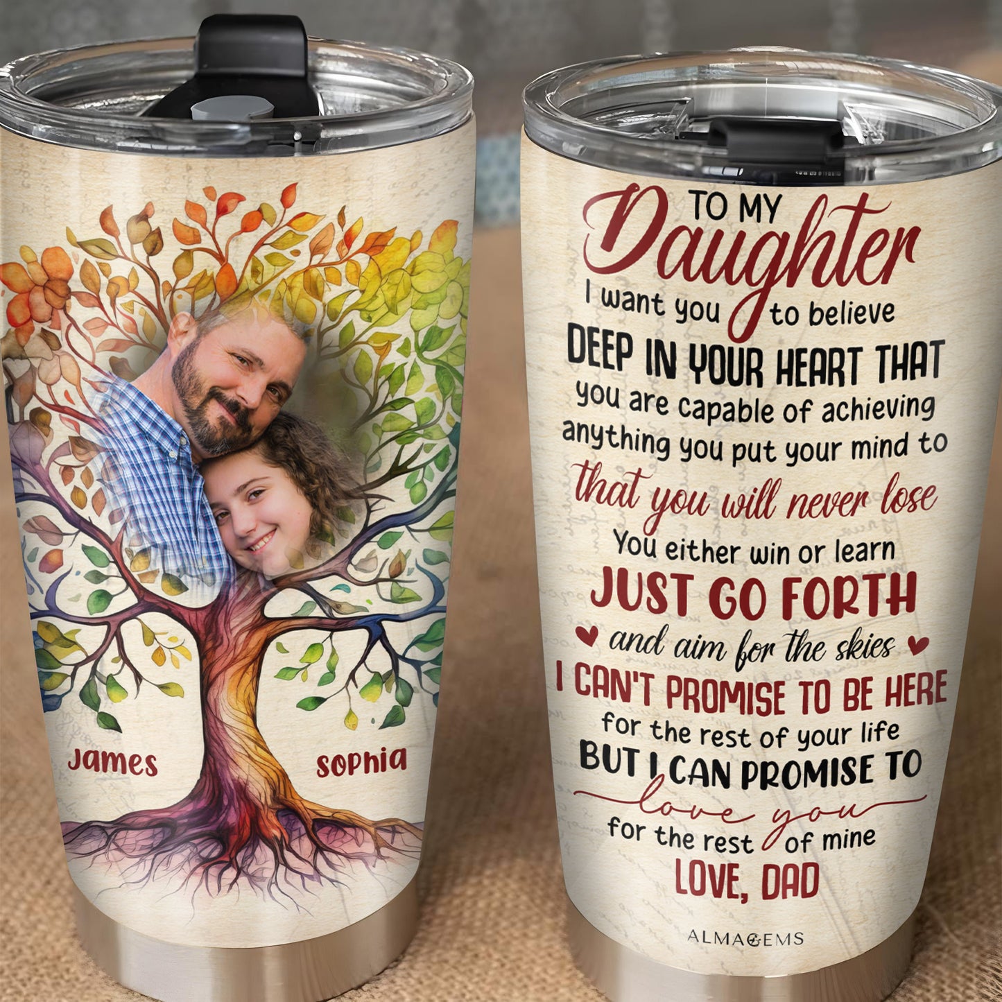 Heartfelt Message For Daughter Embraced By Nature
