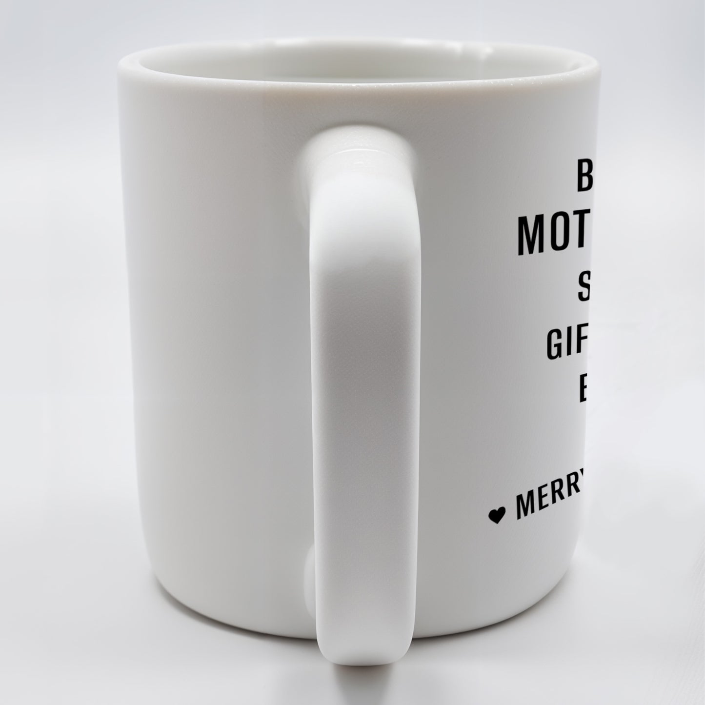 Merry Christmas Mother-In-Law Mug With Heart