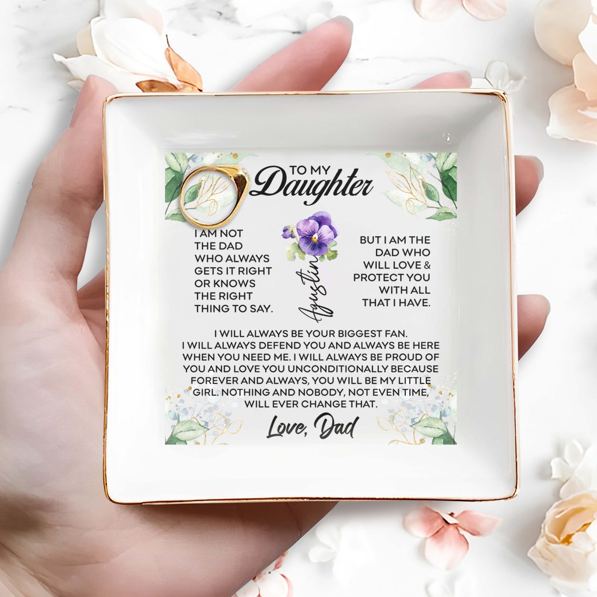 To My Daughter, The Dad Who Will Love & Protect You