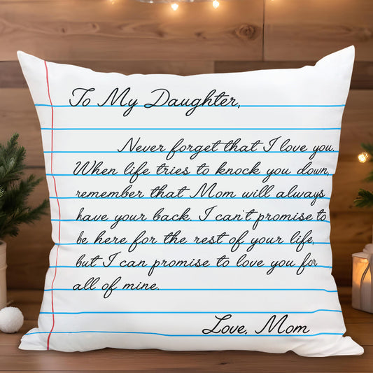 Love You Forever, Mom's Promise, Lined Paper Design