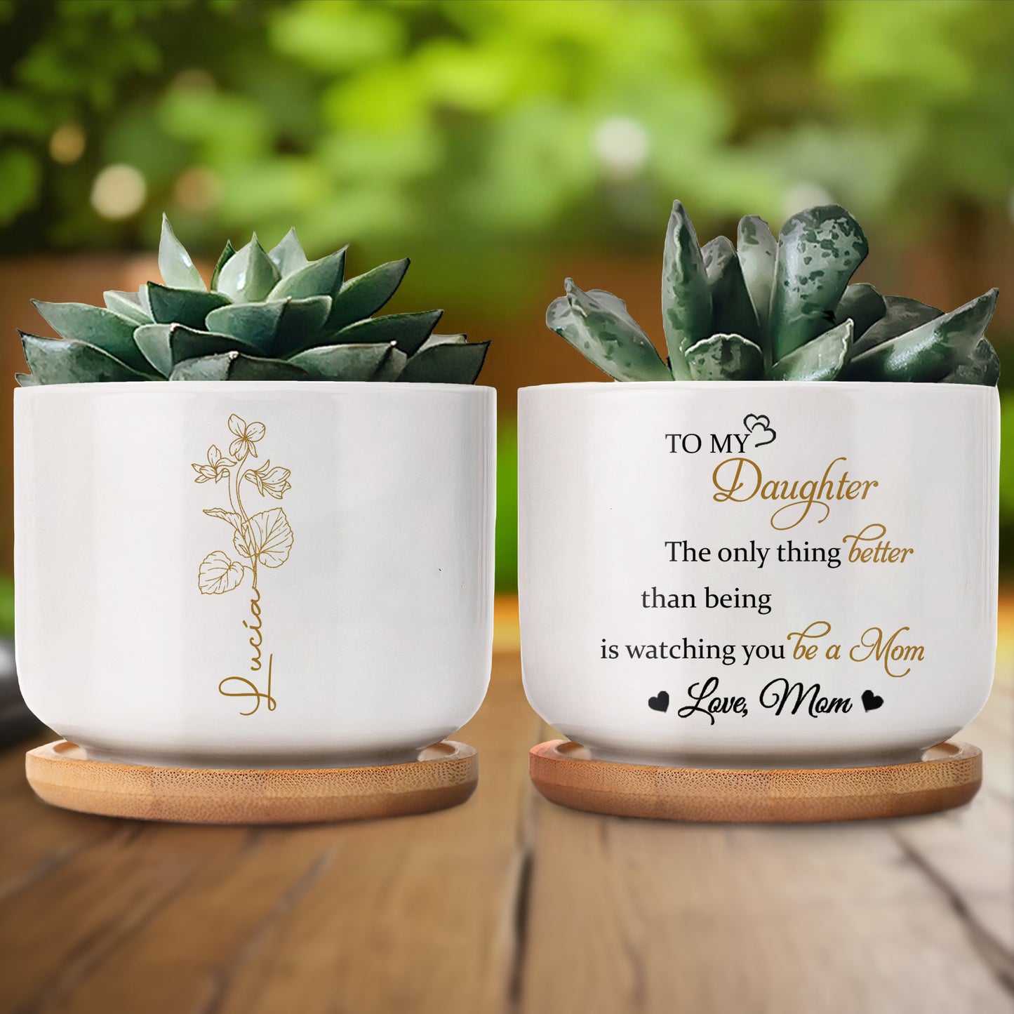 To My Daughter, The Only Thing Better Than Being Your Mother, Heart and Script Font