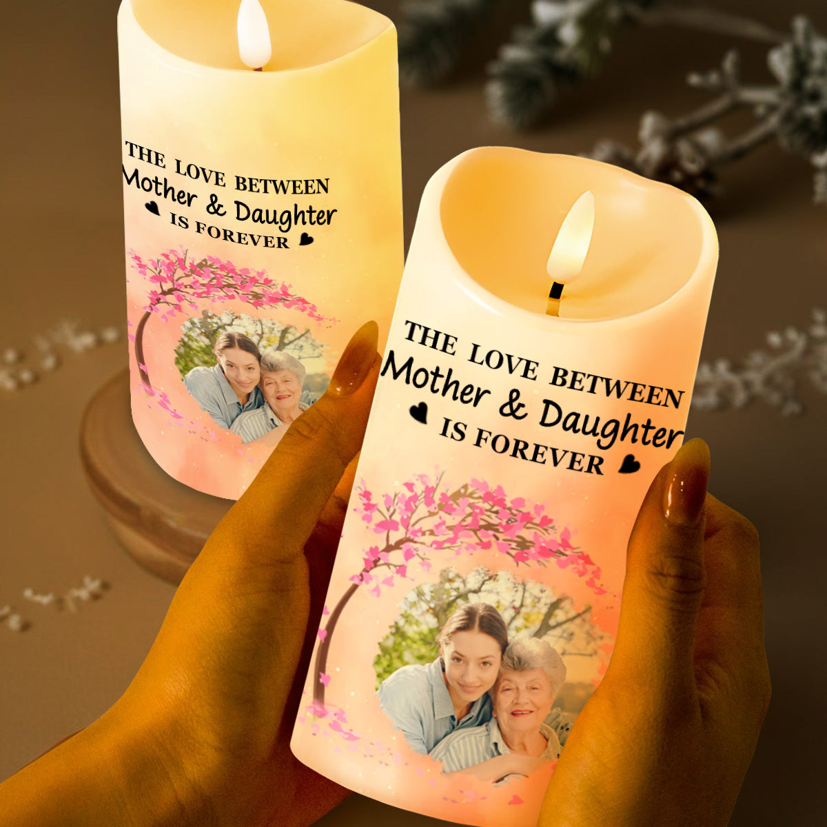 The Love Between Mother & Daughter Is Forever, Cherry Blossom Tree