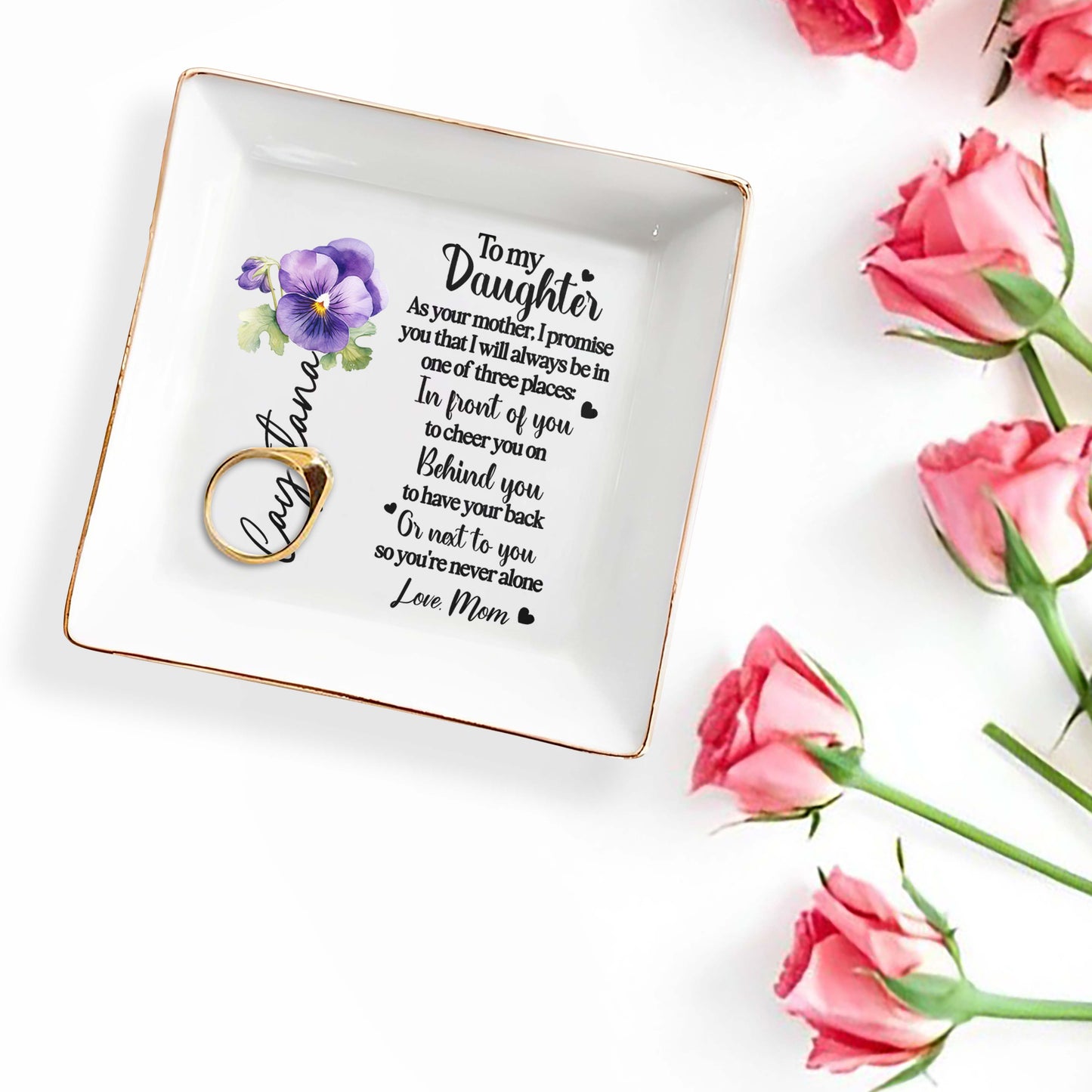 Pansy Flower Promise To Daughter From Mom