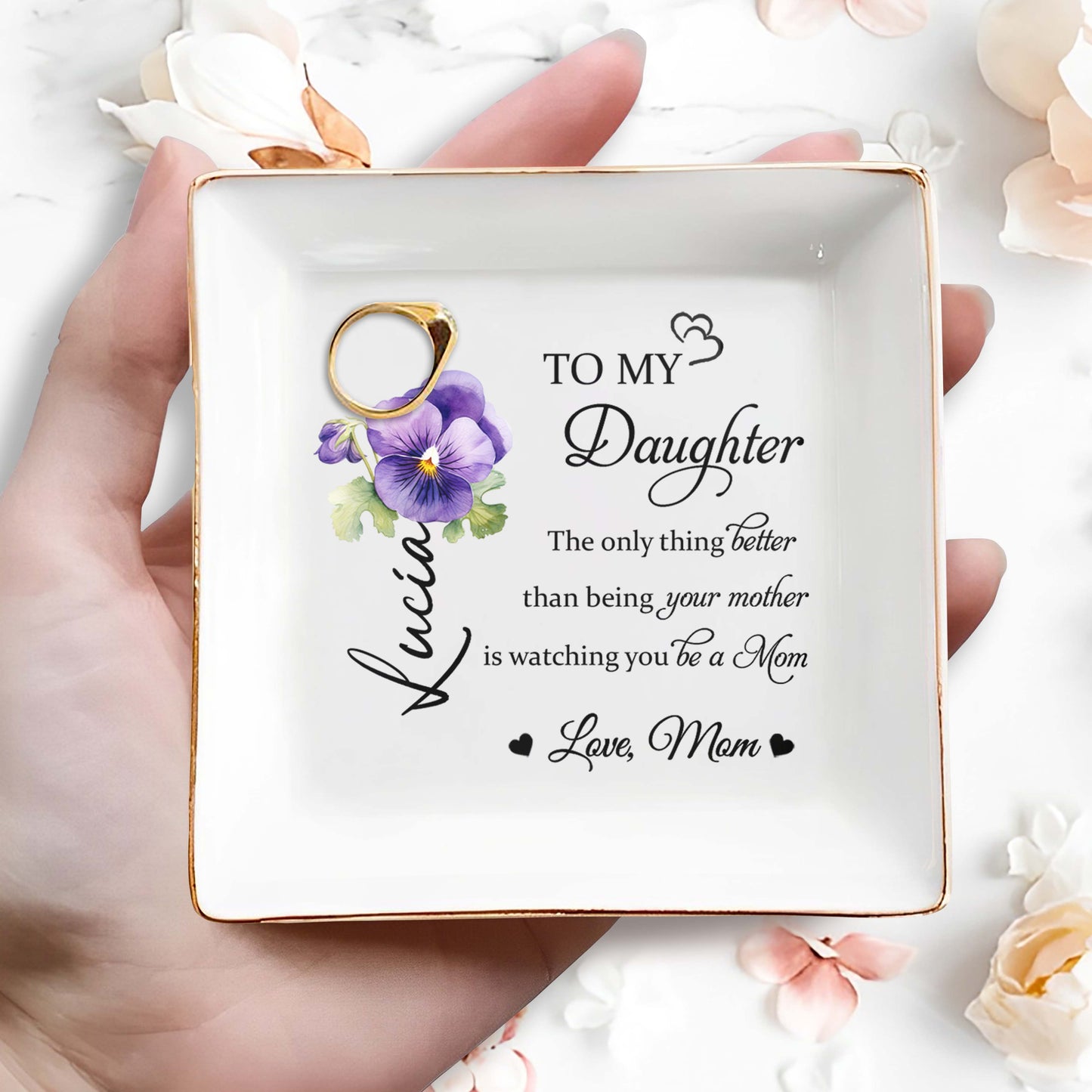 To My Daughter, Watching You Be A Mom, Flower