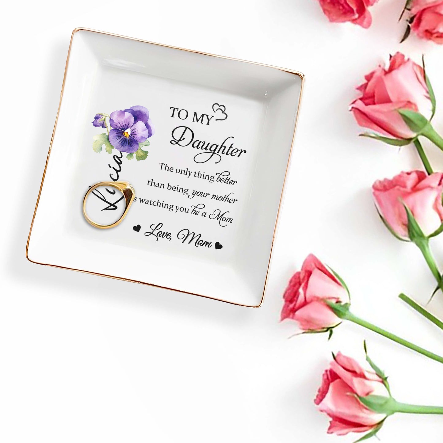 To My Daughter, Watching You Be A Mom, Flower