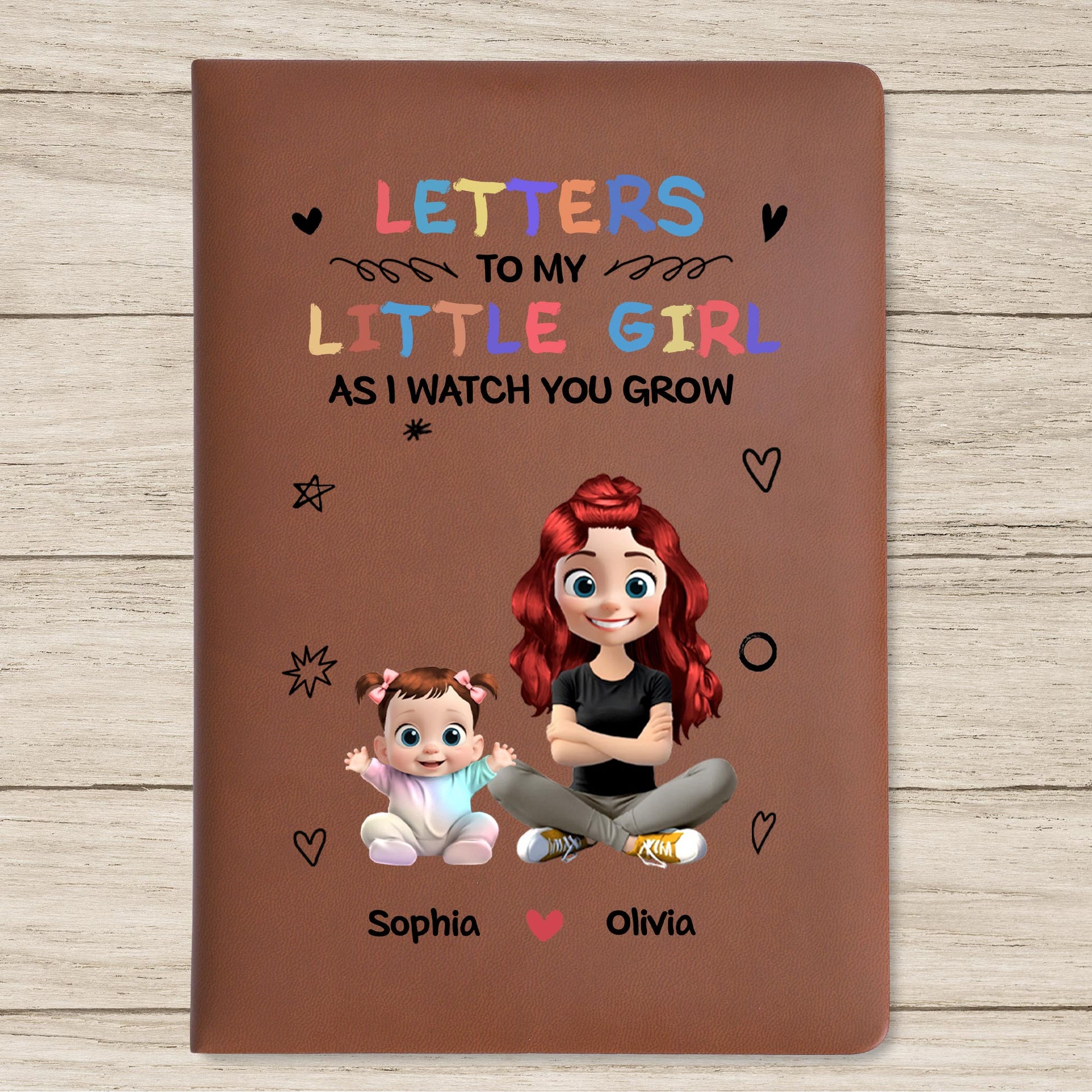 Letters To My Little Girl As I Watch You Grow, Cartoon Characters