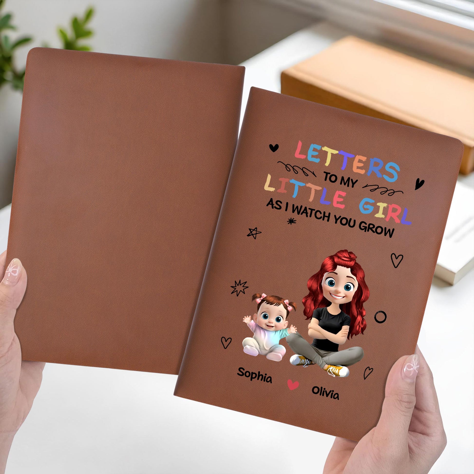 Letters To My Little Girl As I Watch You Grow, Cartoon Characters