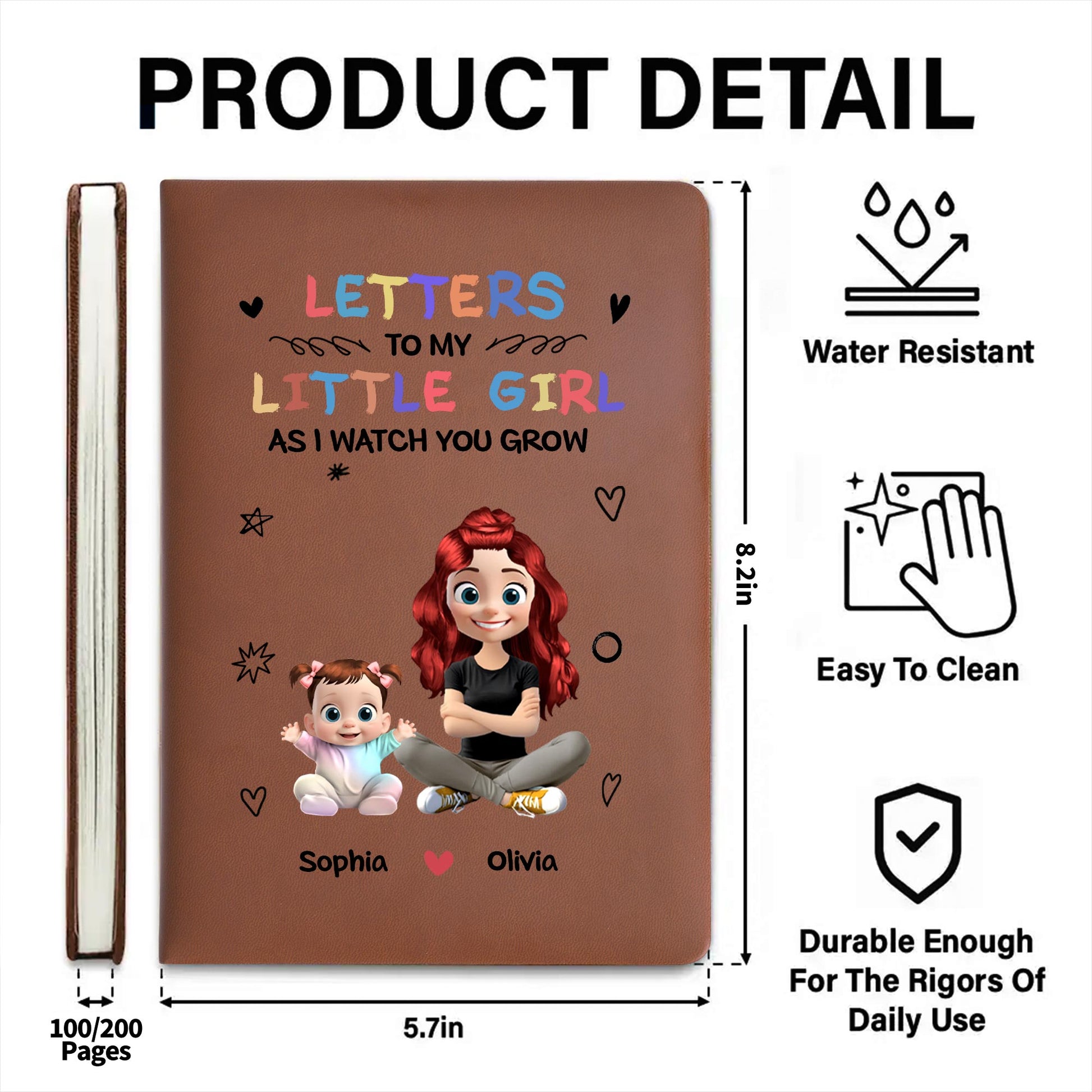 Letters To My Little Girl As I Watch You Grow, Cartoon Characters