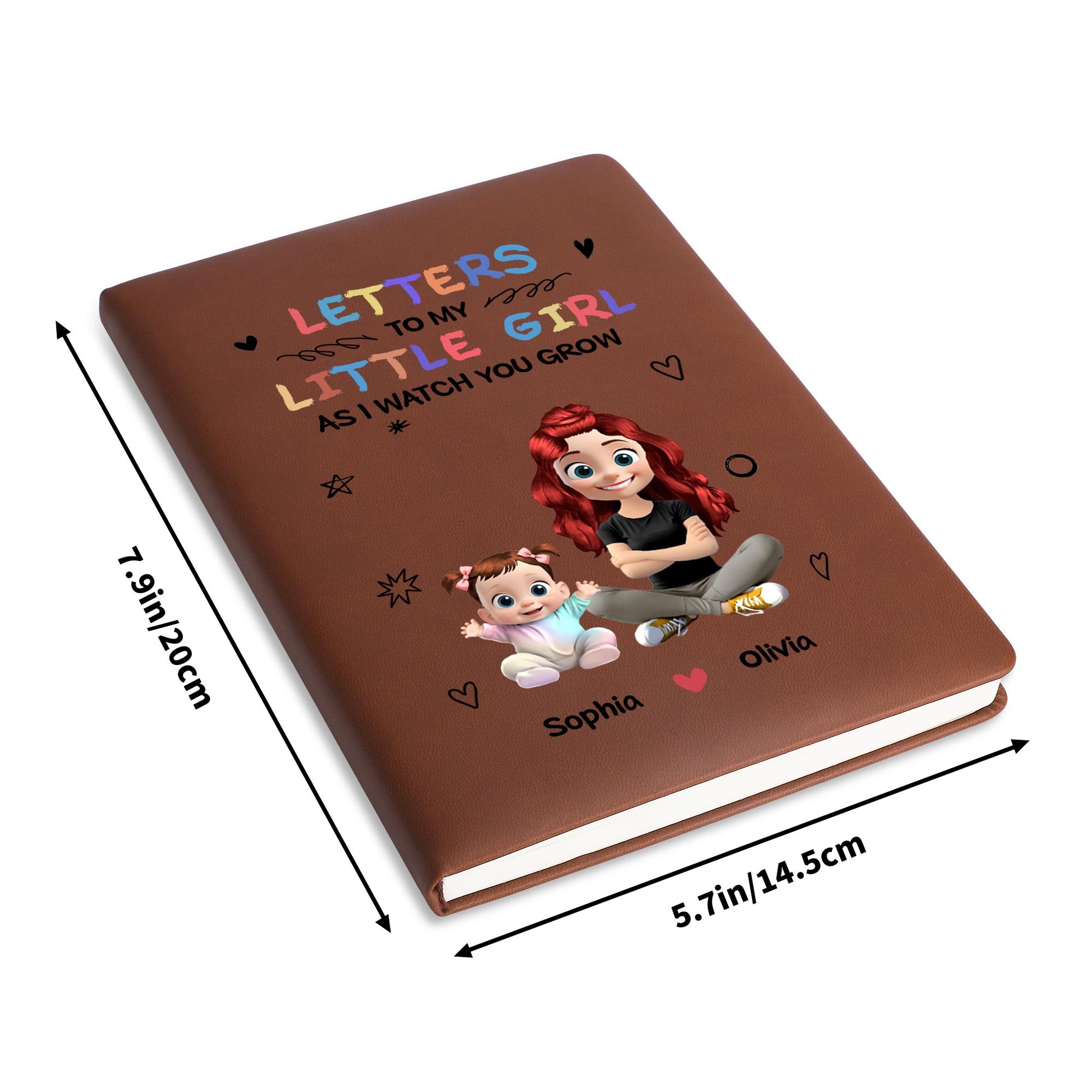 Letters To My Little Girl As I Watch You Grow, Cartoon Characters