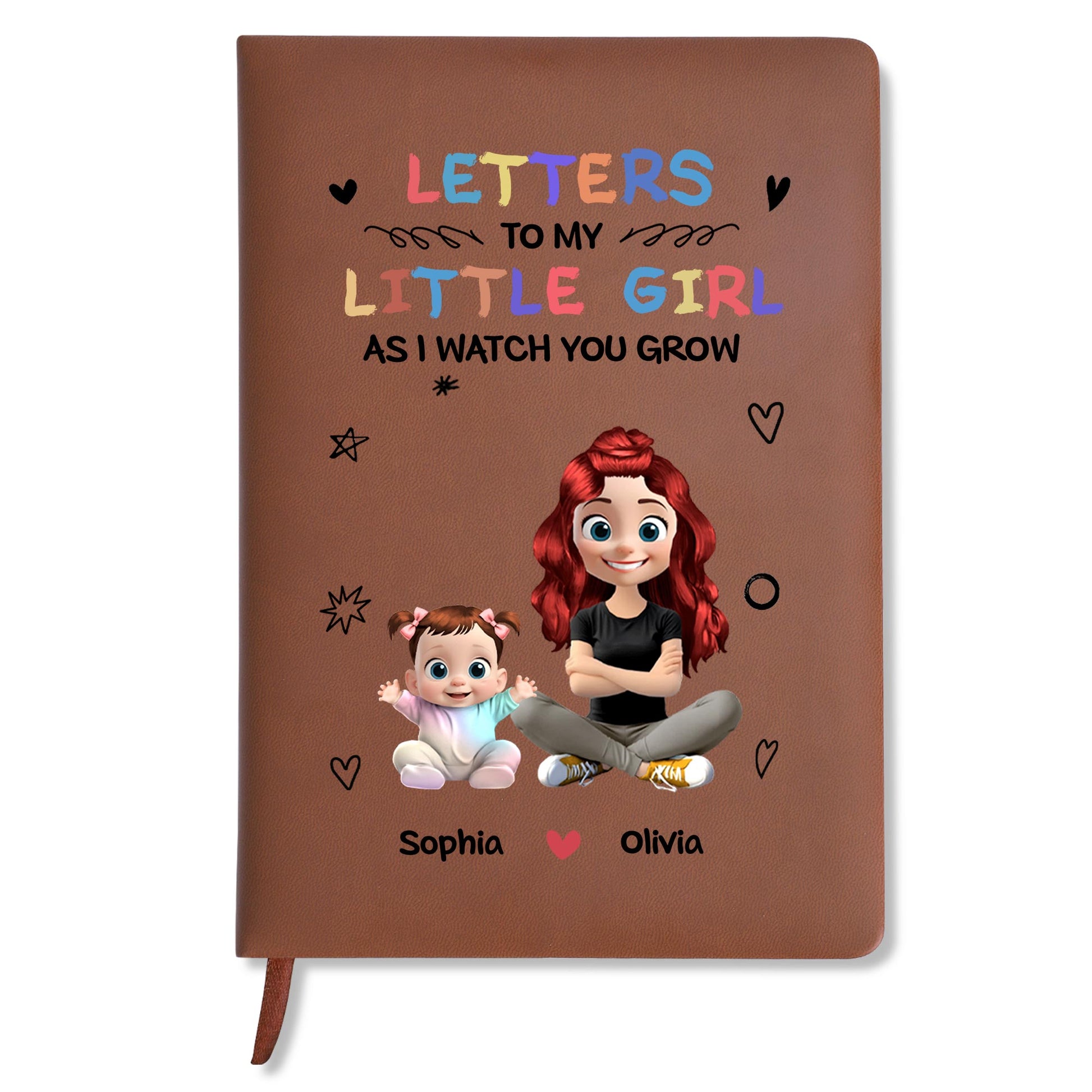 Letters To My Little Girl As I Watch You Grow, Cartoon Characters