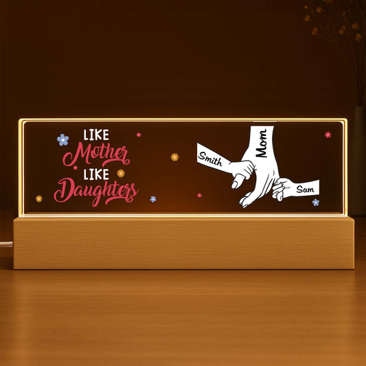Like Mother Like Daughters Hand Holding Design