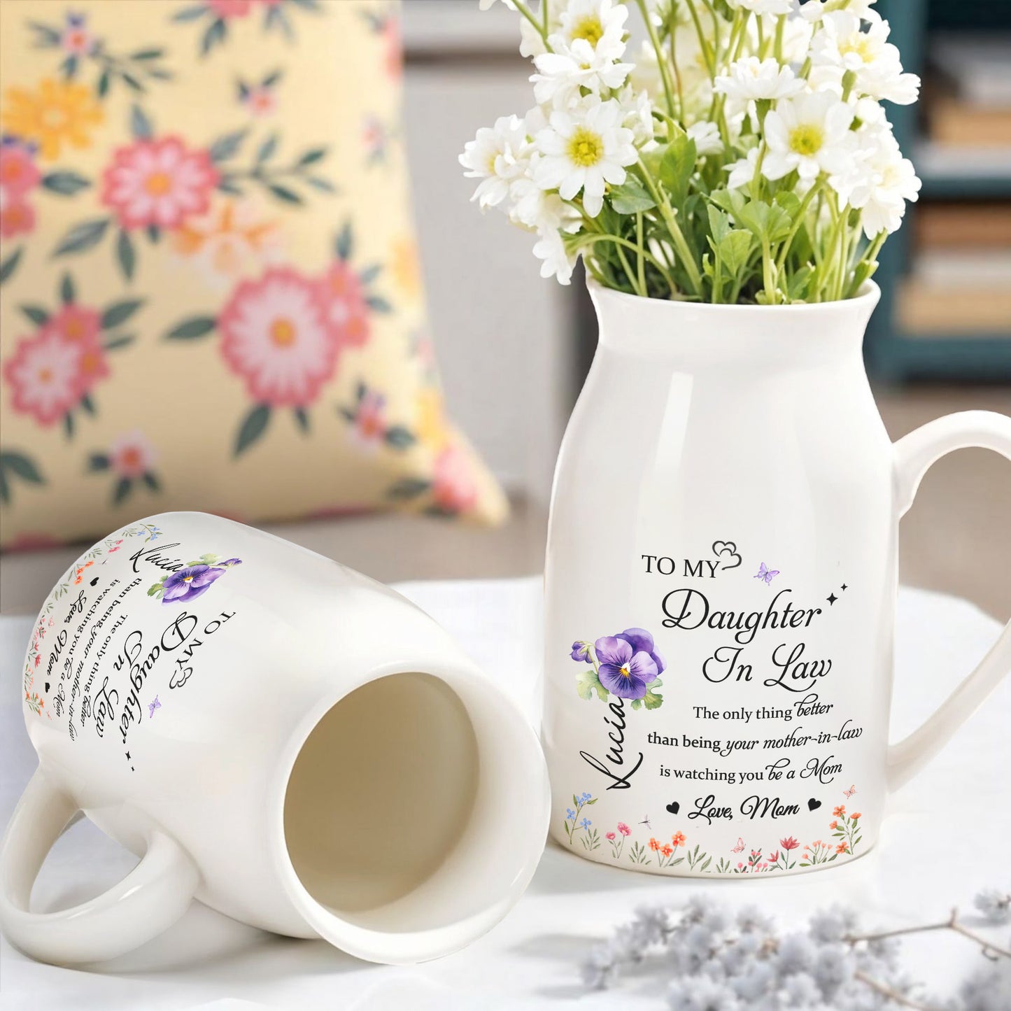To My Daughter-In-Law, The Only Thing Better Than Being Your Mother-In-Law, Flowers