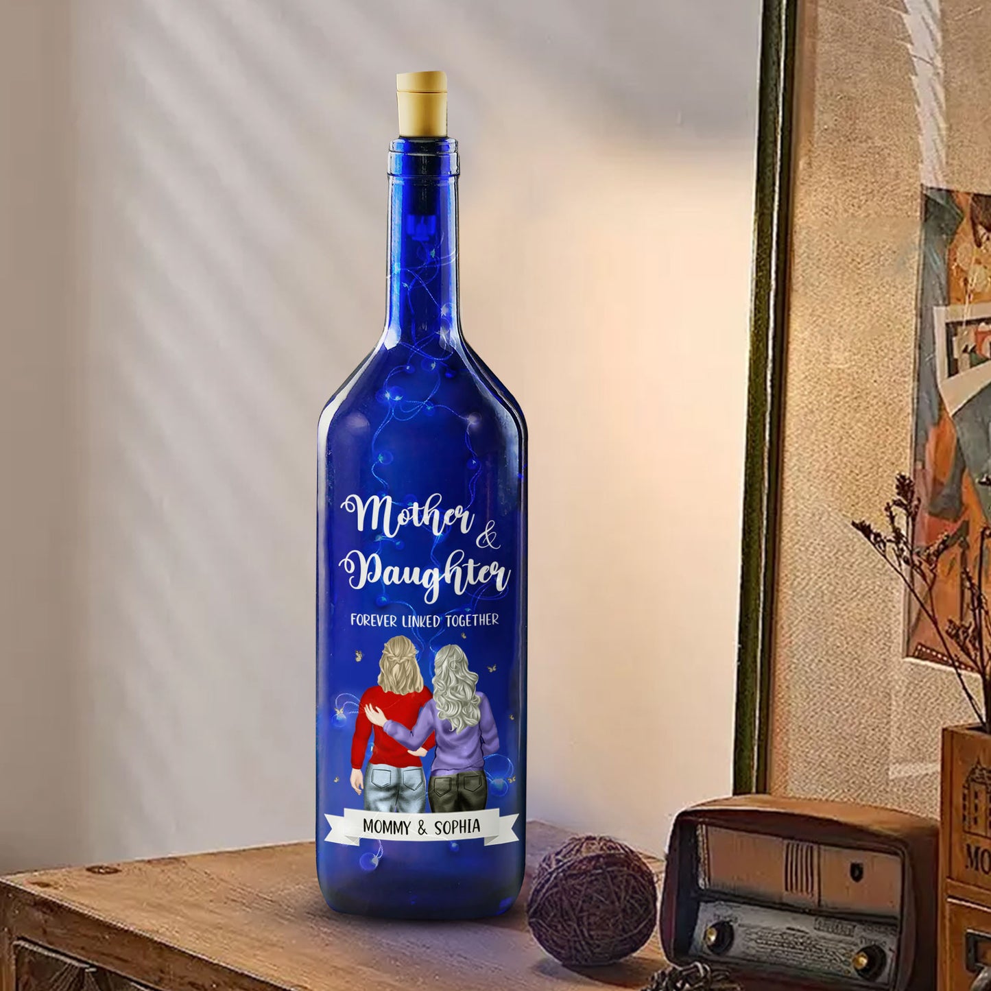 Mother & Daughter Forever Linked Together