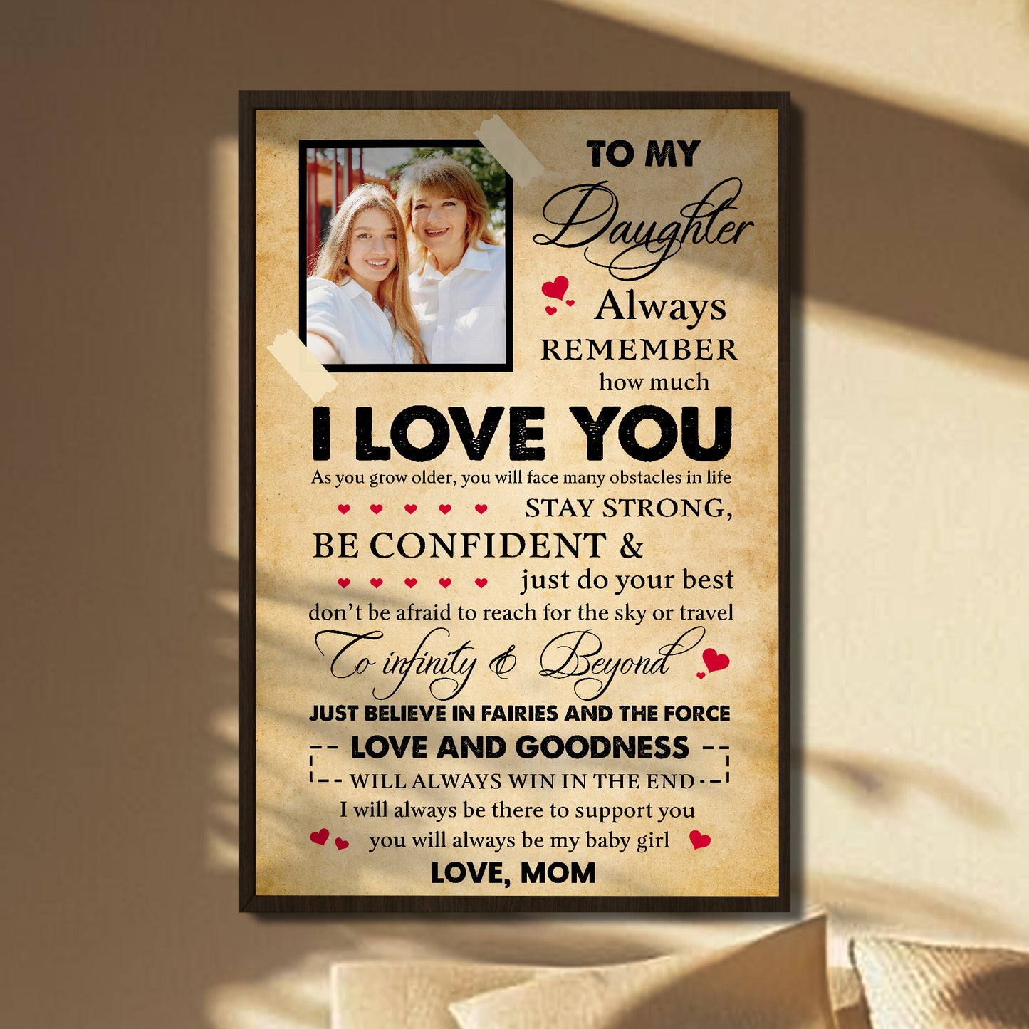 To My Daughter Always Remember How Much I Love You