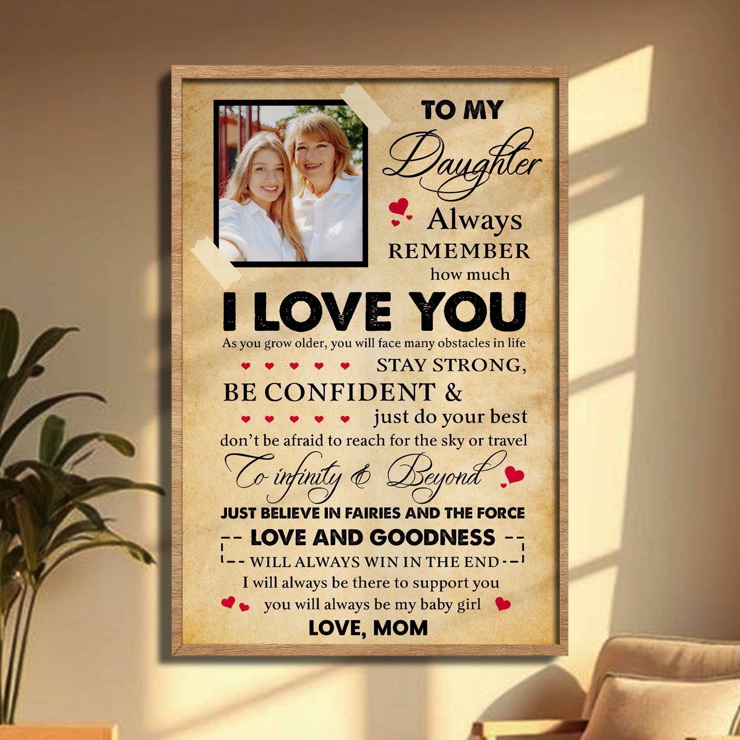 To My Daughter Always Remember How Much I Love You
