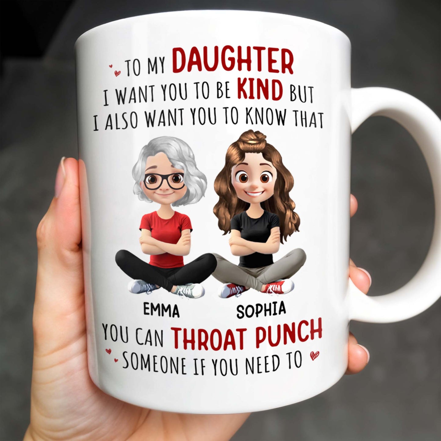 To My Daughter, Be Kind But Throat Punch If Needed