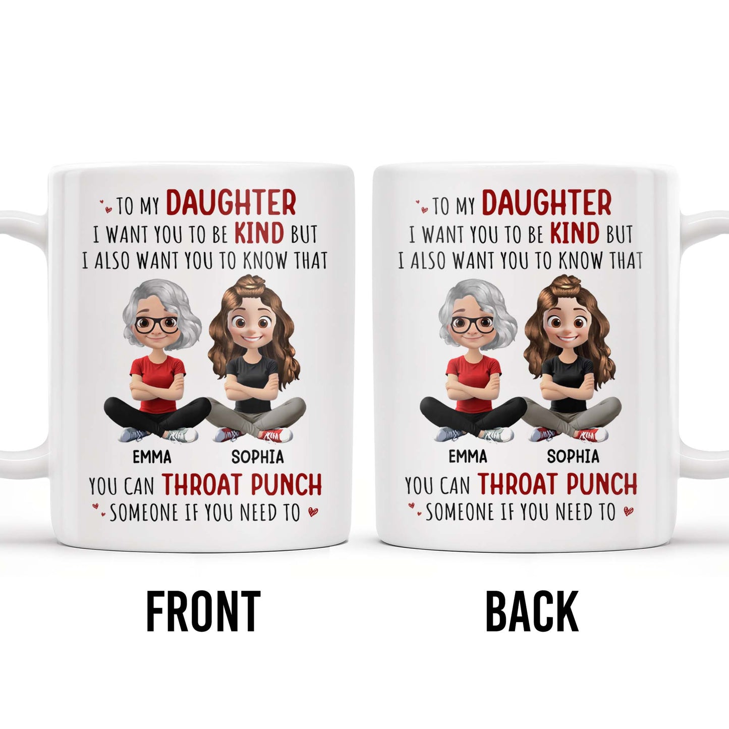 To My Daughter, Be Kind But Throat Punch If Needed