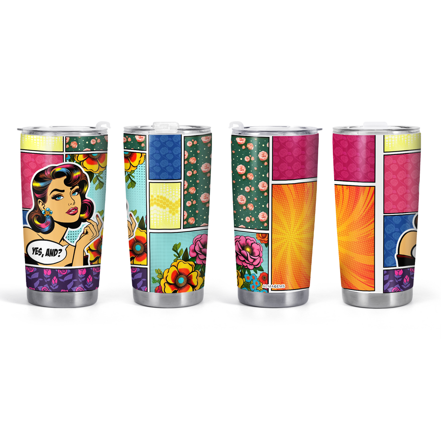 Yes, And? - Personalized Custom Stainless Steel Tumbler 20oz 30oz - DB06TB